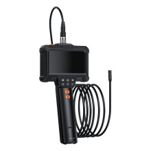 Borescope Camera with 4.3-inch LCD Screen and 8 LED Lights