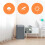 Washranp portable air conditioner cover elastic dustproof 5