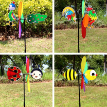 Bee Windmill Toy for Kids - 3D Cartoon, 6 Colors