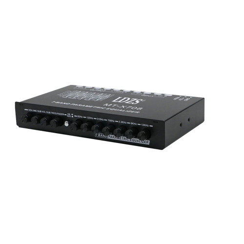 Meterk 7-band car audio equalizer with parametric tuning 2