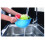 Plastic Strainer Set Blue 3pc 3/3.5/5 Quart BPA-Free 7