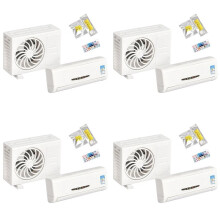 4X Air Conditioner Model Aromatherapy Car Air Outlet Fragrance Interior Decoration Perfume Long-Lasting Ornaments B