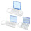 Electric Toothbrush Head Holder Stand Blue 1 Pack 8