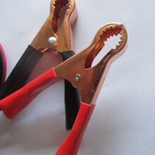 Car Battery Inverter Power Cable with Alligator Clips 2 pcs