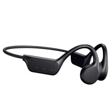 Open Ear Sport Headphones Built-in 32GB MP3 5.3 Wireless Bone Conduction Earphones for Running Workouts A