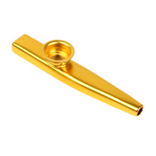 Metal Kazoo Musical Instrument for Kids Gold