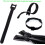 Roofei Reusable Cable Ties 6 x 0.5 inch Black 30 Pack 8