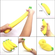 Banana Squishy Toy Stretchy Stress Ball Sensory Relief for