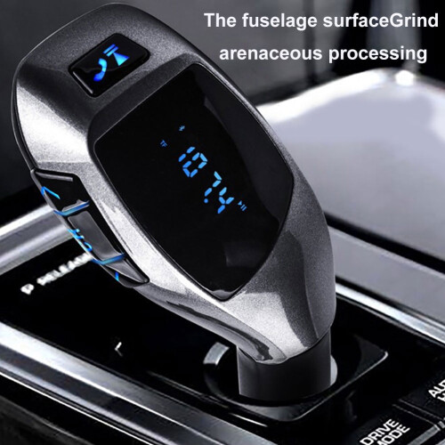 Bluetooth FM transmitter with user manual