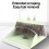 RFUGUG Home Sweep Soft Bristle Broom and Dustpan Set 6