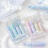 Glitter marker pens fluorescent pastel 4 pcs 4