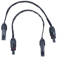 PV Solar Cable Feedthrough Copper Flat 1 Pair 1M