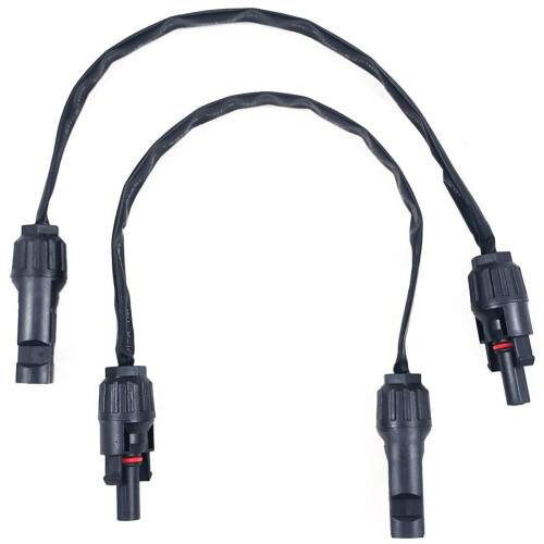PV Solar Cable Feedthrough Copper Flat 1 Pair 1M