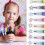 Outline Metallic Markers Double Line 12PCS 4