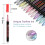Outline Metallic Markers Double Line 12PCS 5