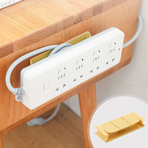 Self-Adhesive Desktop Socket Fixer Bracket 1 Pack