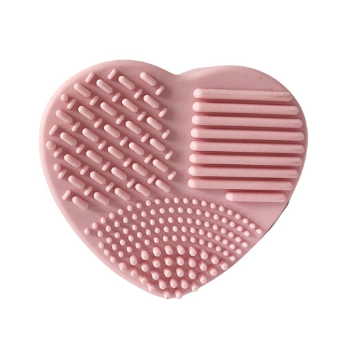 Eyeshadow Brush Cleaner Heart-Shaped Silicone Bowl1pc