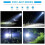 LED flashlight zoomable 1000 lumens 6