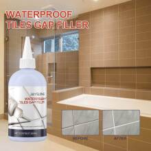 Ceramic Floor Tile Gap Repair Kit White Anti-Mildew Sealant