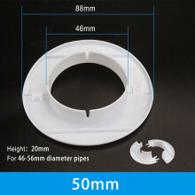 Cable Entry Rosette Cover for 40-80mm Hole