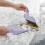 RFUGUG Mini desktop sweeper set with micro broom and dustpan 2