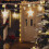 Outdoor Christmas Star Light Warm White LED Lantern Silver 6