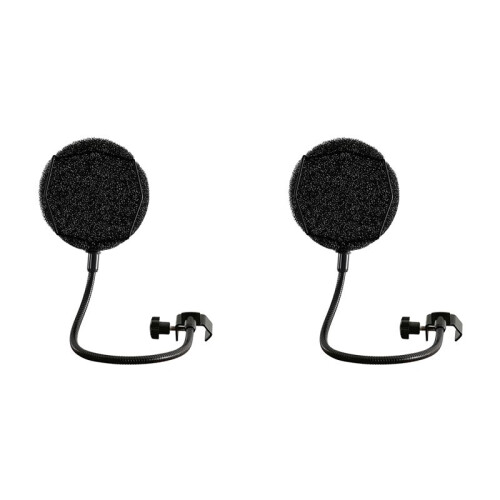 2X High Quality Microphone  Filter Metal  Filter Shield Windscreen  Filter