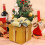 Christmas gift boxes matte gold 16x16 inches 1