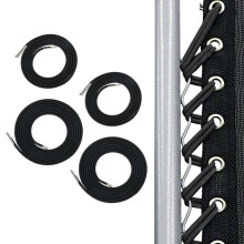 Willstar elastic bungee rope recliner laces 4 pcs black