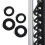 Willstar elastic bungee rope recliner laces 4 pcs black 1