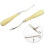 Crochet Hook Handmade Latch Hook Tool 2 Pcs 1
