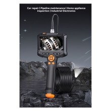 Endoscope Camera 1080P 8mm with 4.3-inch IPS Screen