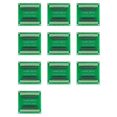 10X ESP32 Expansion Board 30Pin GPIO Breakout Board Compatible with 30 Pins ESP32 Development Board