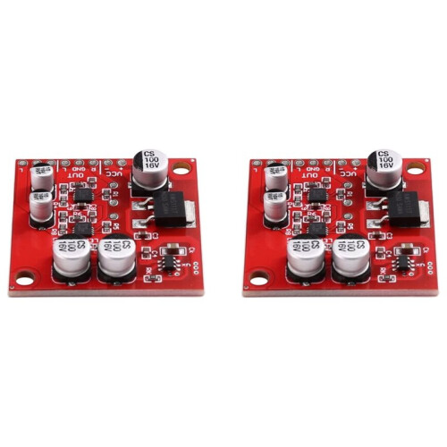 2X OPA1612 Dual Operational Amplifier Preamplifier Module, Audio Signal Preamp, Dual Operational Amplifiers Module