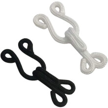 Sewing Hooks and Eyes Covered Set 40 Pairs