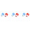 Red and Blue Plastic Knitting Row Counters 12-Pack 1