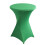 Polyester stretch round tablecloth green 60x110cm 1