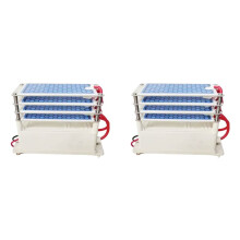 2X 60g/H AC220V Ozone Generator Air Cleaner Ozonizer Sterilize Purifier Treatment Formaldehyde Remove Odor Ozonizador