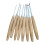 Wood Crochet Hooks Set Ergonomic Handle 8 pcs 3.0–6.5 mm 2