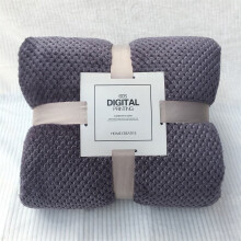 Purple Coral Blanket 100150 cm