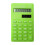Office Calculator Green 60G Abs Desktop 1