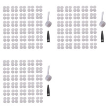 300 Pièces Séries Couvercles en Aluminium Couvercles en Aluminium Joints Couvercles en Aluminium pour Ligne D'Origine Capsules Dosettes de