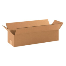 - Verpakking van 25 stuks golfkartonnen dozen van 18x6x4 inch (46x15x10 cm) voor verzending, post en verhuizing.