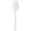 White Plastic Spoons Medium Weight 2000 Count 1
