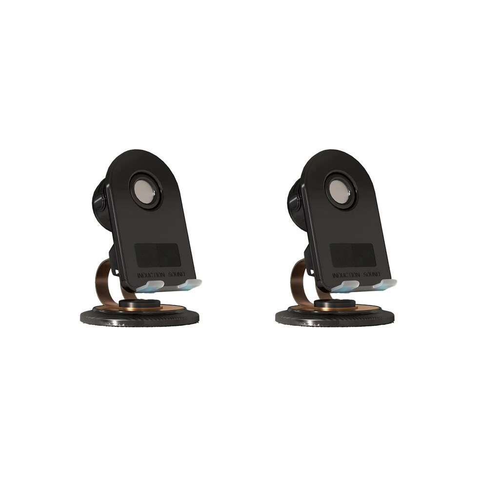 Photos - Holder / Car Charger 2X Induction Speaker Phone Holder Multi-Functional Wireless Induction Audio Phone Holder for Phone Inductio Playback