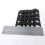 Shoe Rack Steel Plastic Adjustable 10-Tier Black Silver 2