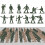 Warkul Soldier Model Army Men 1/72 Scale 360 Pieces 2