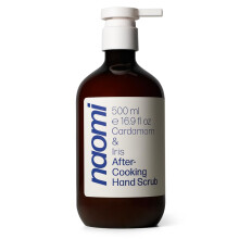 Scrub Mani dopo Cottura Naomi | Neutralizza Odori Cibo | Sapone Esfoliante di Lusso (Cardamomo & Iris 3-Pack)