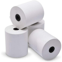 Rouleaux de papier thermique pour reçus 3 1/8 x 120 pi