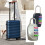 Zinc Alloy Combination Padlock Black 4-Digit 1